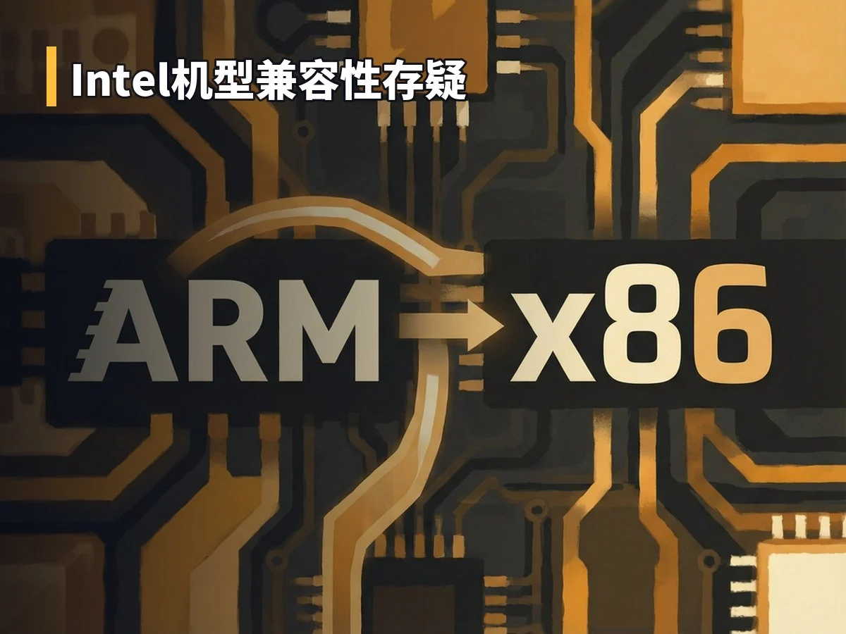 Intel机型兼容性存疑