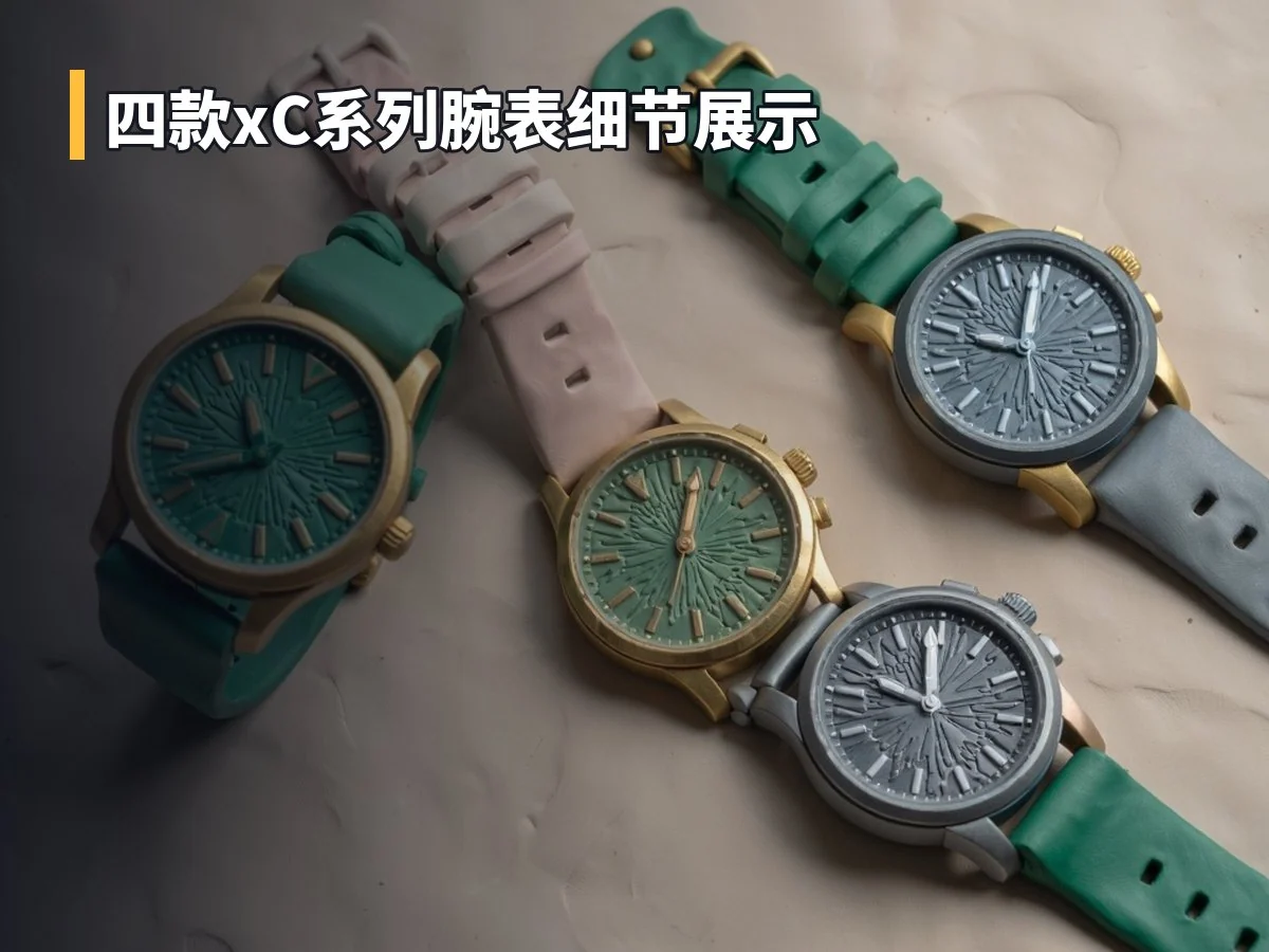四款xC系列腕表细节展示