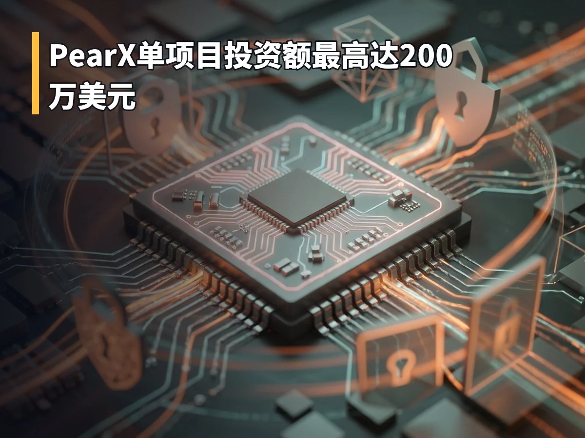 PearX单项目投资额最高达200万美元