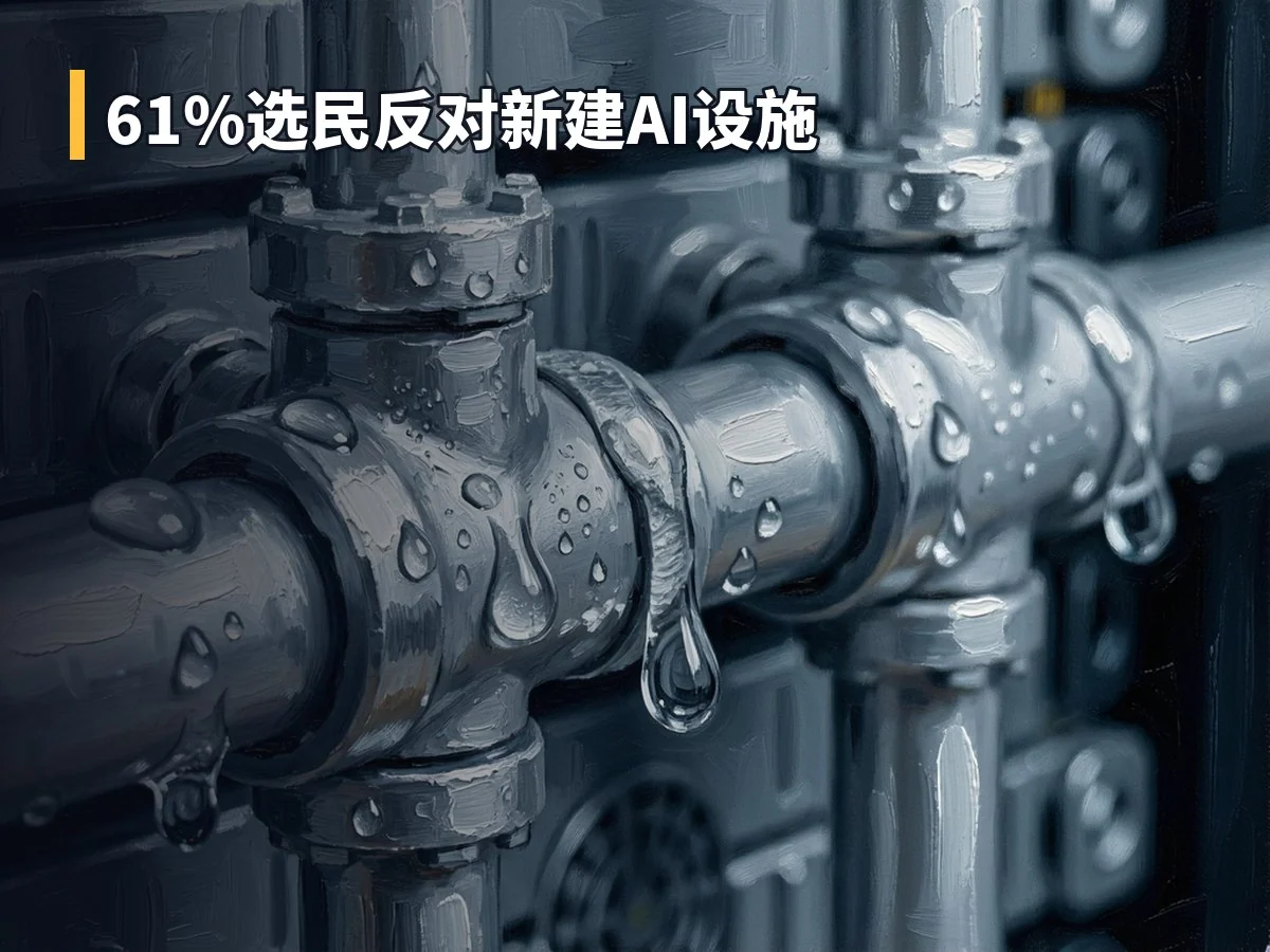 61%选民反对新建AI设施