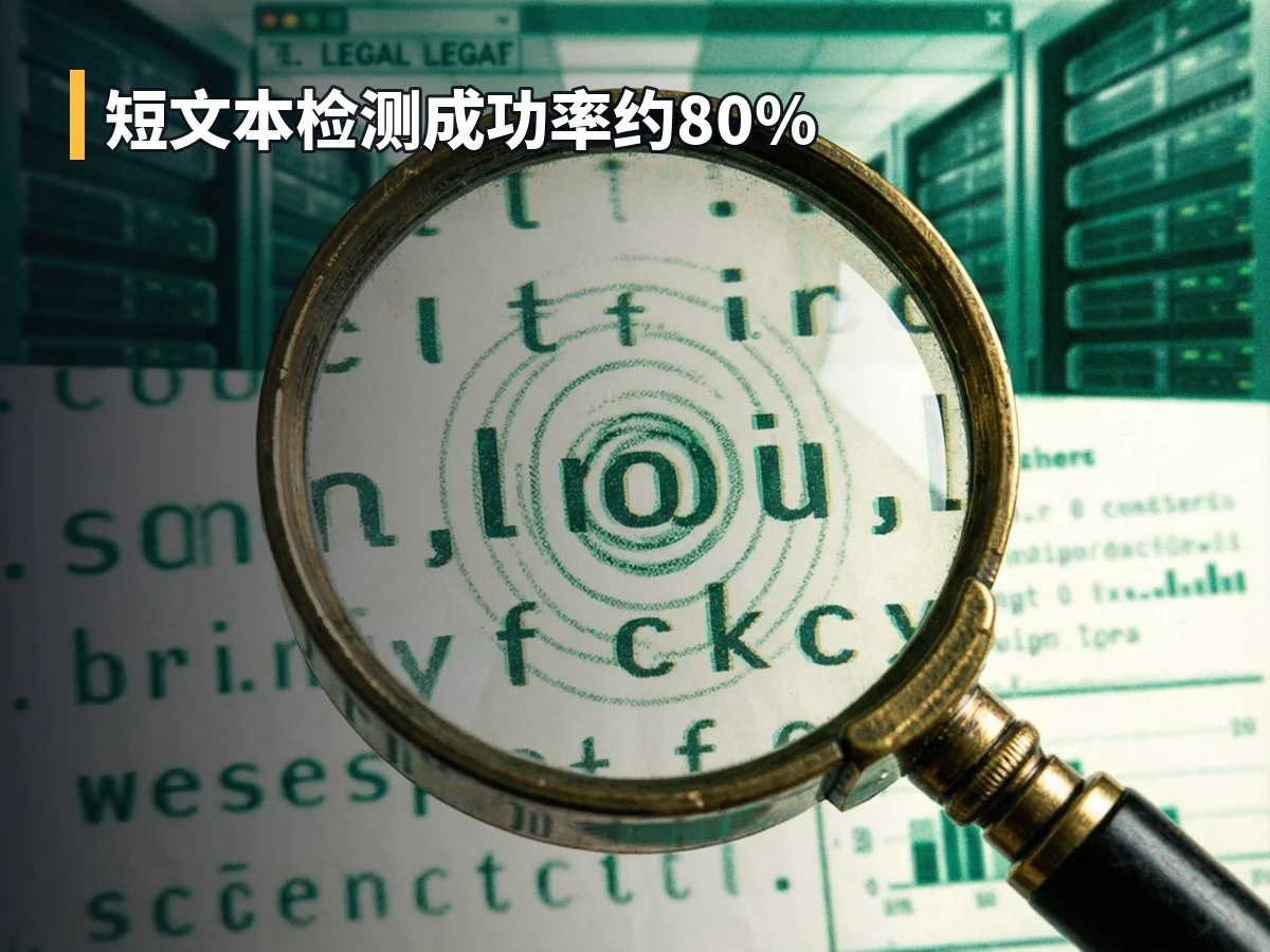 短文本检测成功率约80%