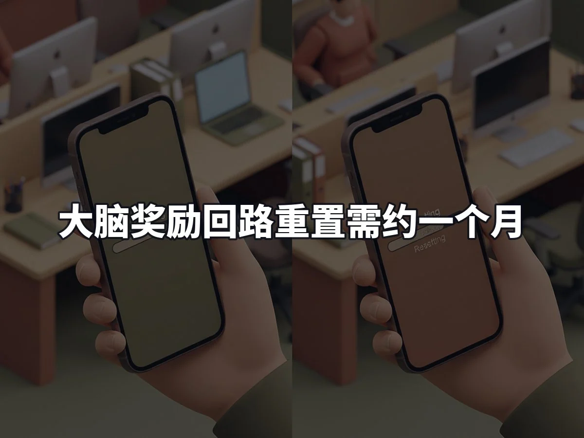 大脑奖励回路重置需约一个月