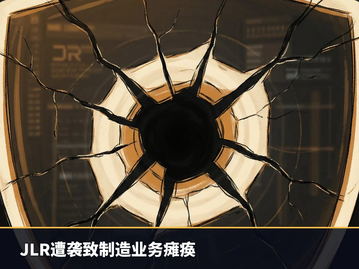 JLR遭袭致制造业务瘫痪