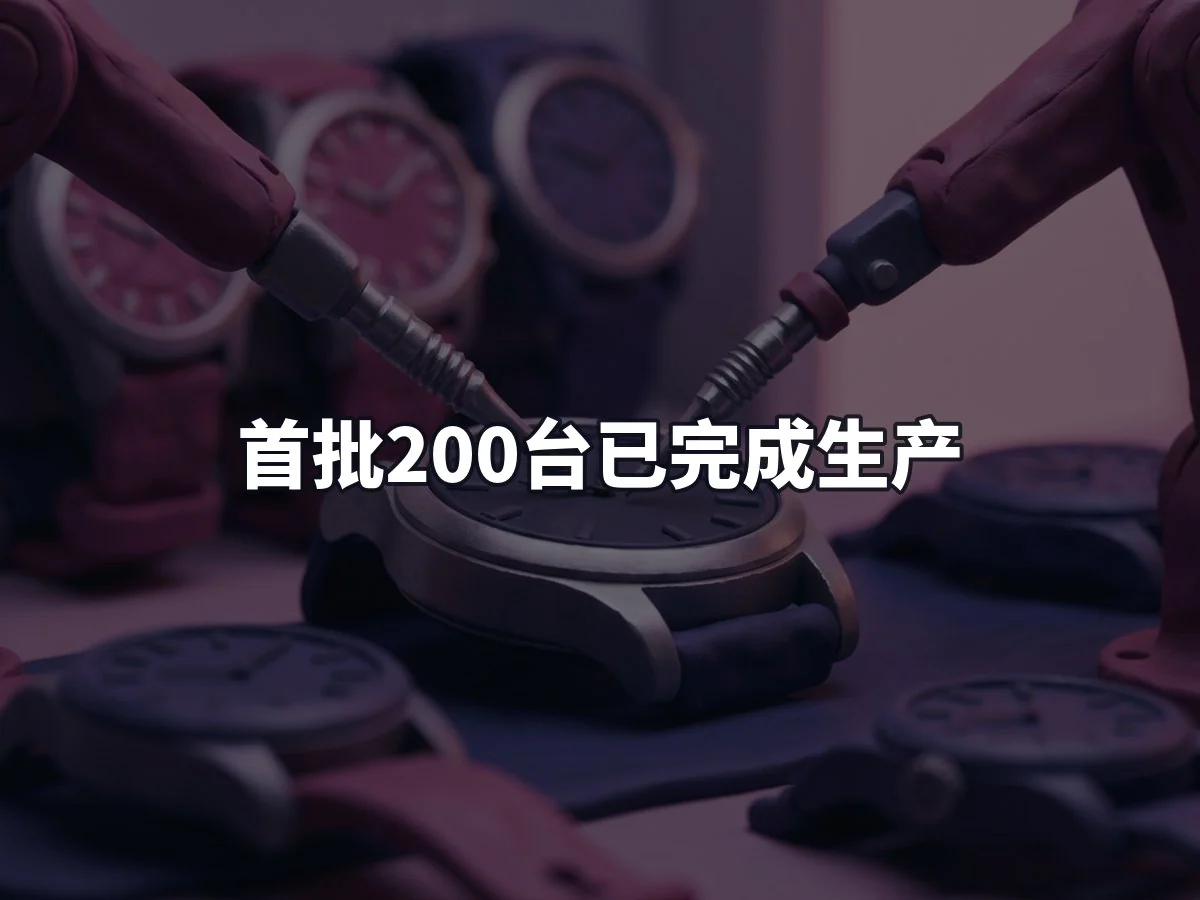 首批200台已完成生产