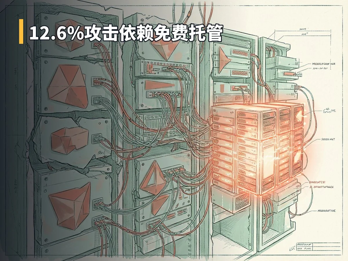 12.6%攻击依赖免费托管