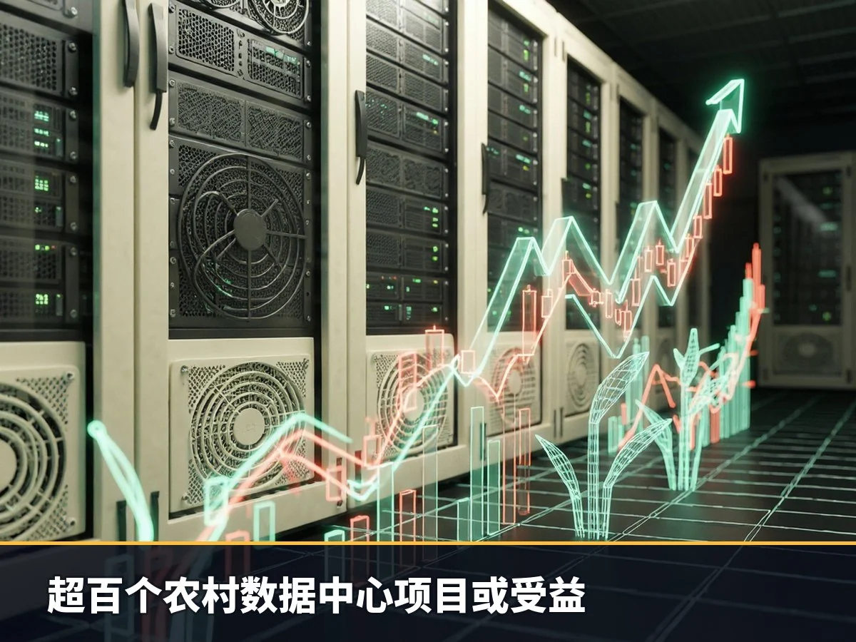 超百个农村数据中心项目或受益