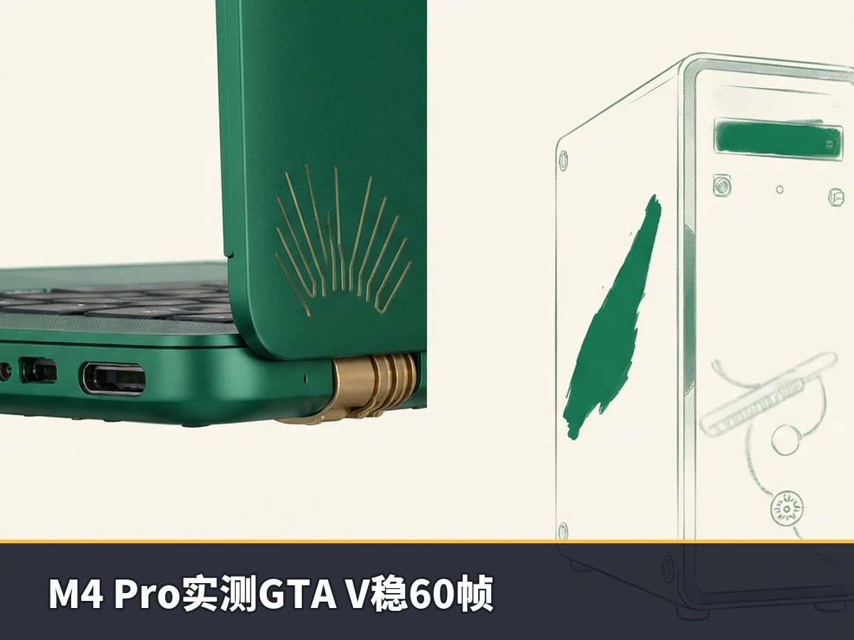 M4 Pro实测GTA V稳60帧
