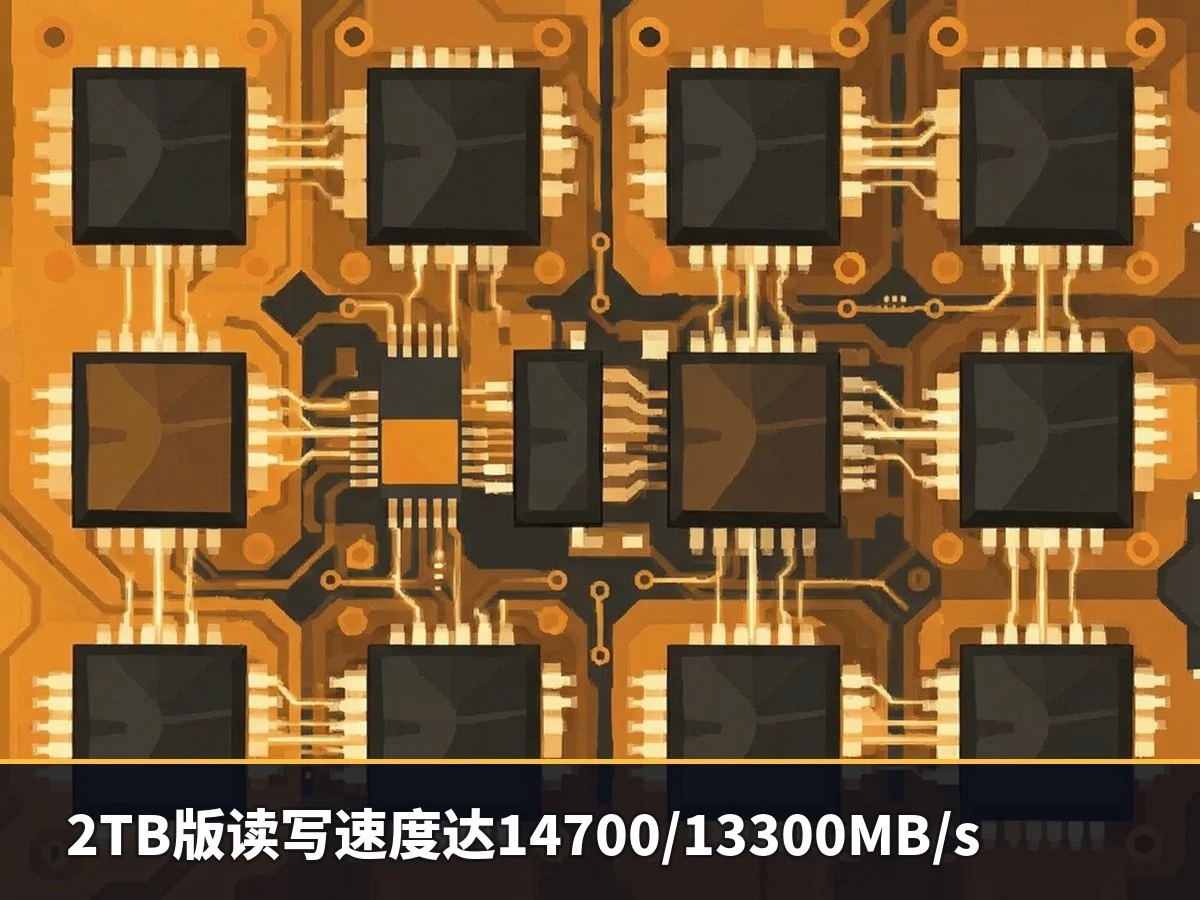 2TB版读写速度达14700/13300MB/s