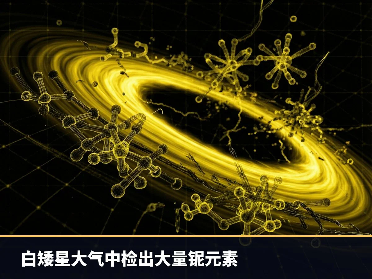 白矮星大气中检出大量铌元素