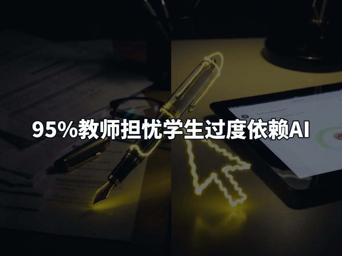 95%教师担忧学生过度依赖AI