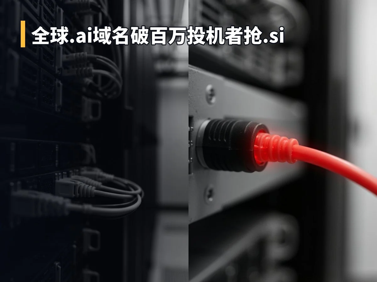 全球.ai域名破百万投机者抢.si