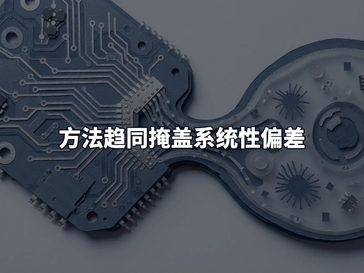 方法趋同掩盖系统性偏差