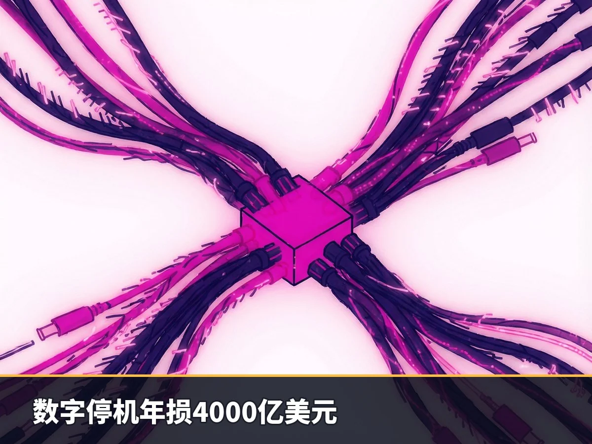数字停机年损4000亿美元