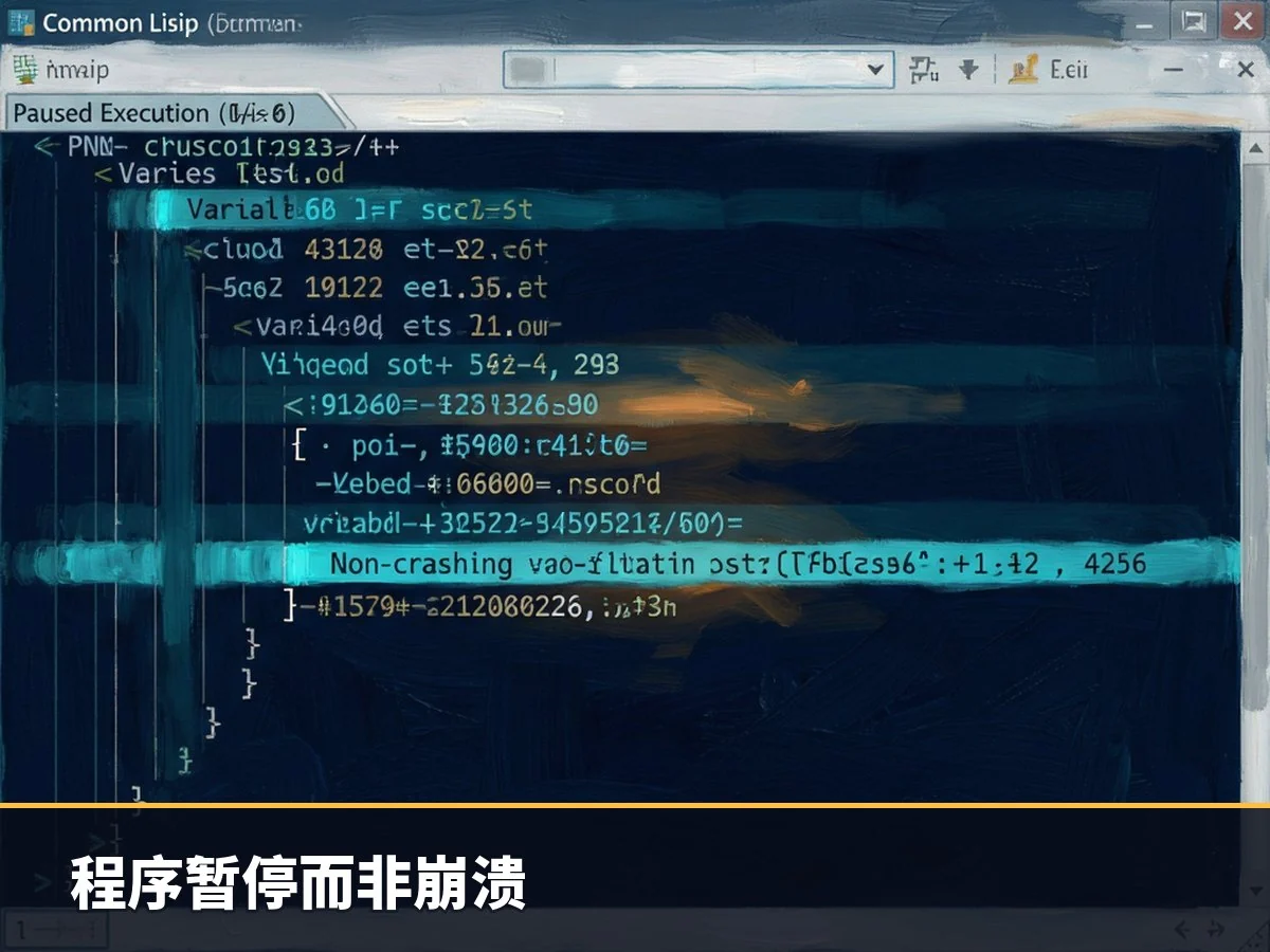 程序暂停而非崩溃