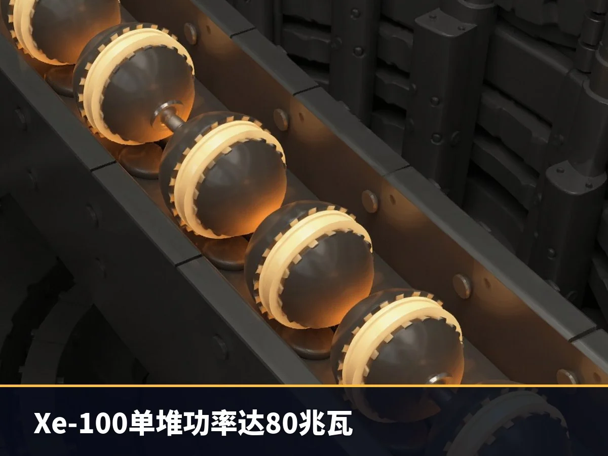 Xe-100单堆功率达80兆瓦