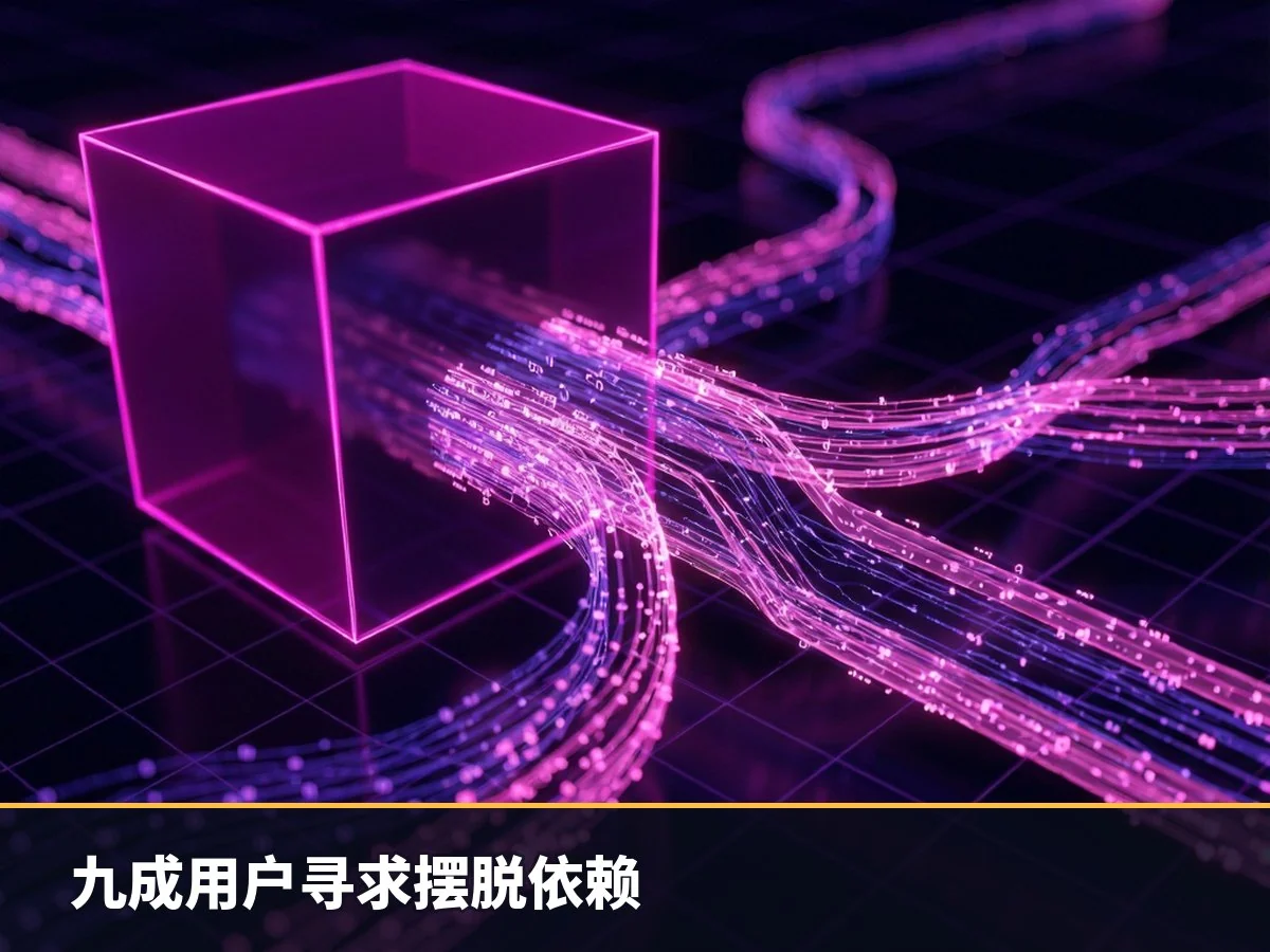 九成用户寻求摆脱依赖