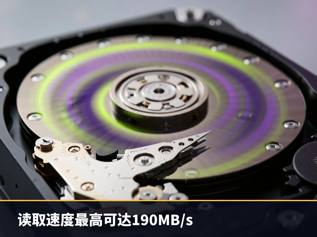 读取速度最高可达190MB/s