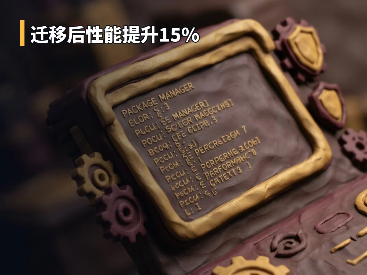 迁移后性能提升15%