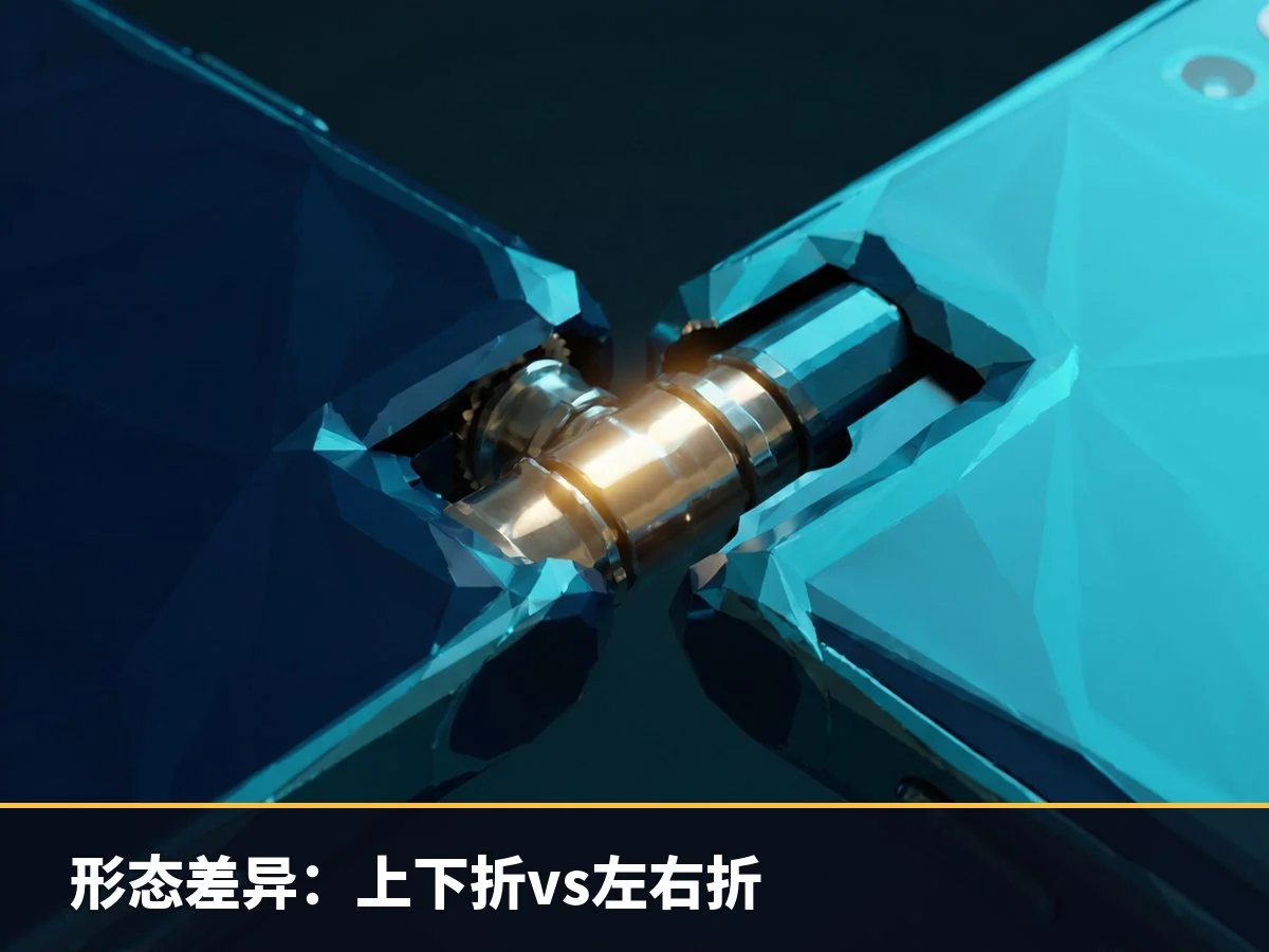 形态差异：上下折vs左右折