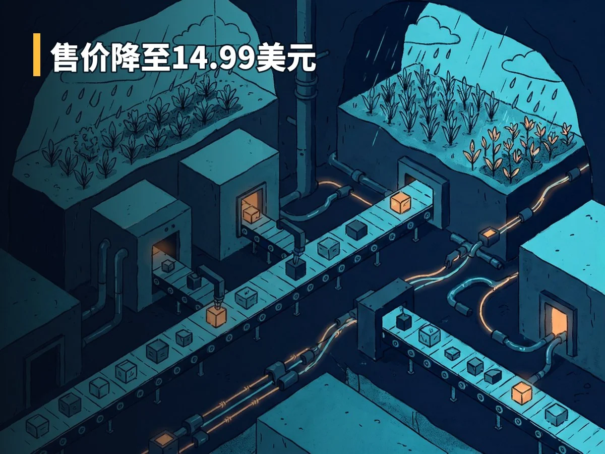 售价降至14.99美元