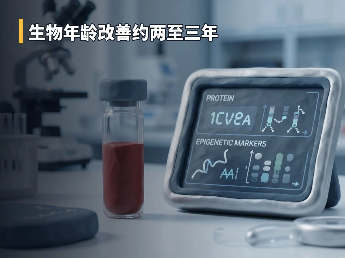 生物年龄改善约两至三年