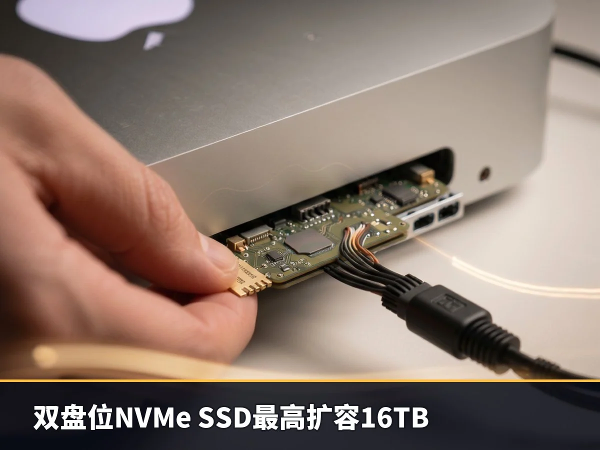双盘位NVMe SSD最高扩容16TB