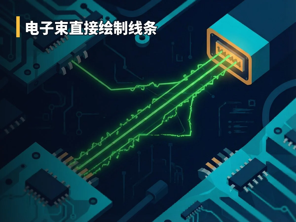 电子束直接绘制线条