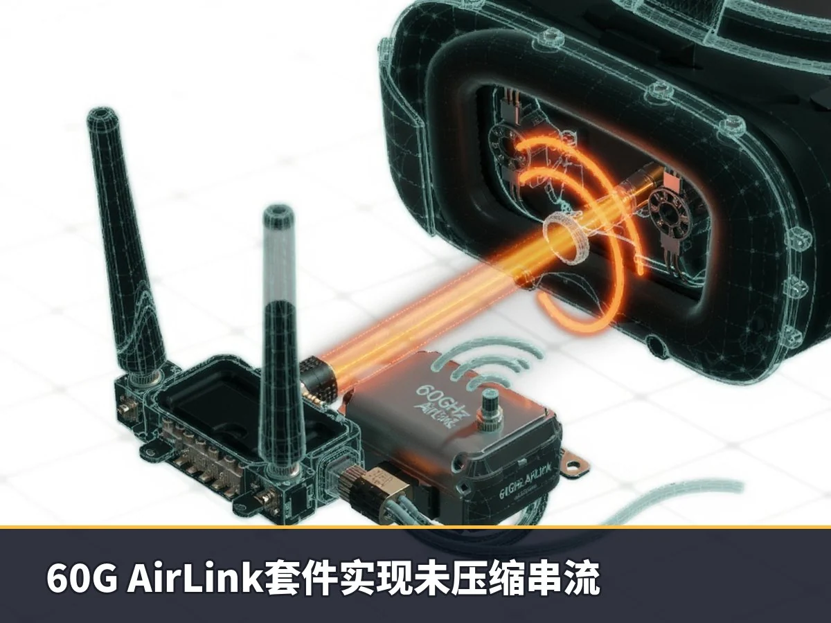 60G AirLink套件实现未压缩串流