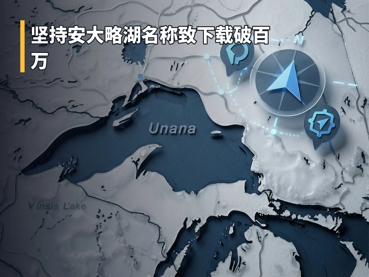 坚持安大略湖名称致下载破百万