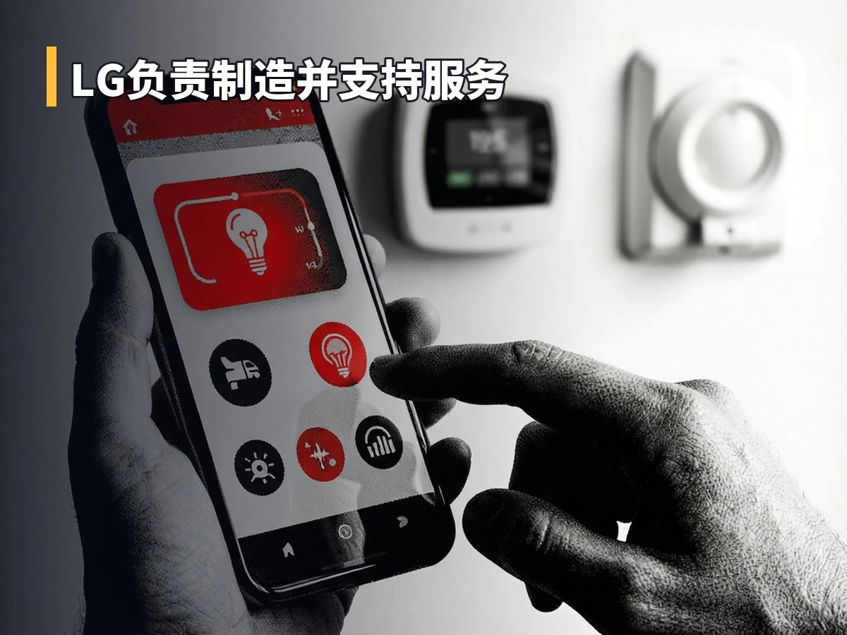 LG负责制造并支持服务