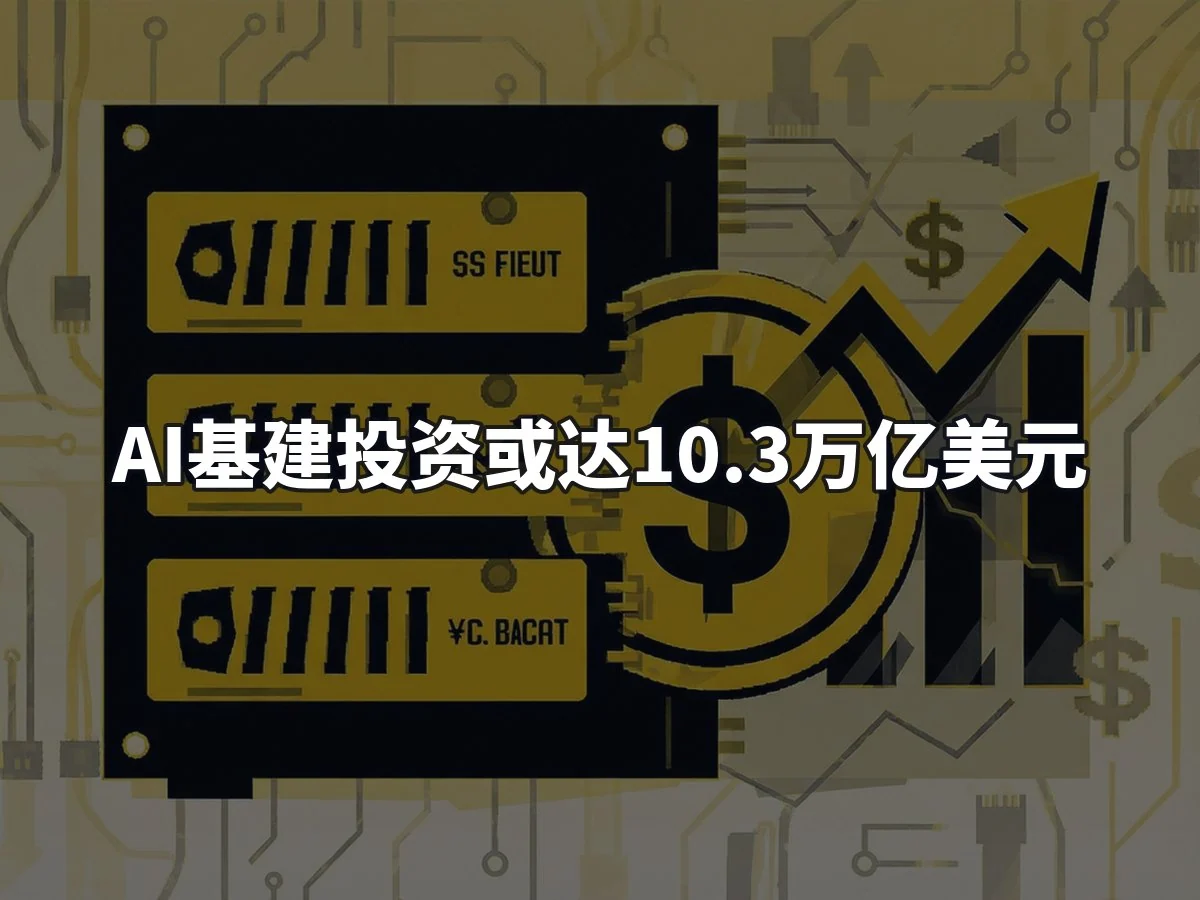 AI基建投资或达10.3万亿美元