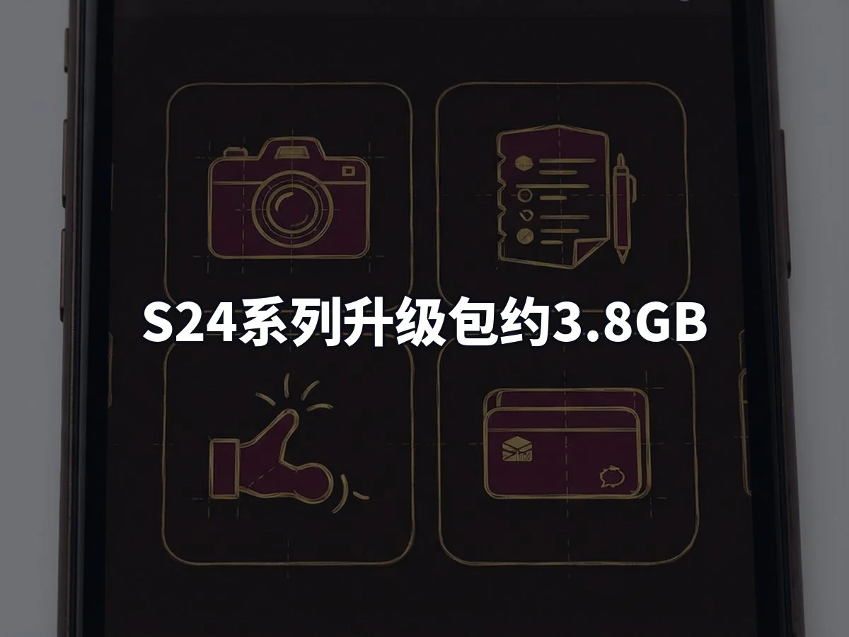 S24系列升级包约3.8GB