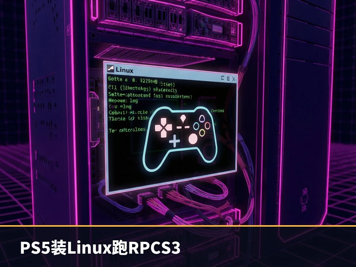 PS5装Linux跑RPCS3