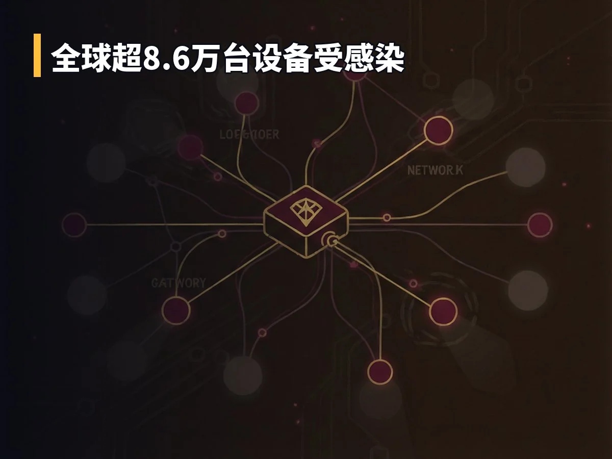 全球超8.6万台设备受感染