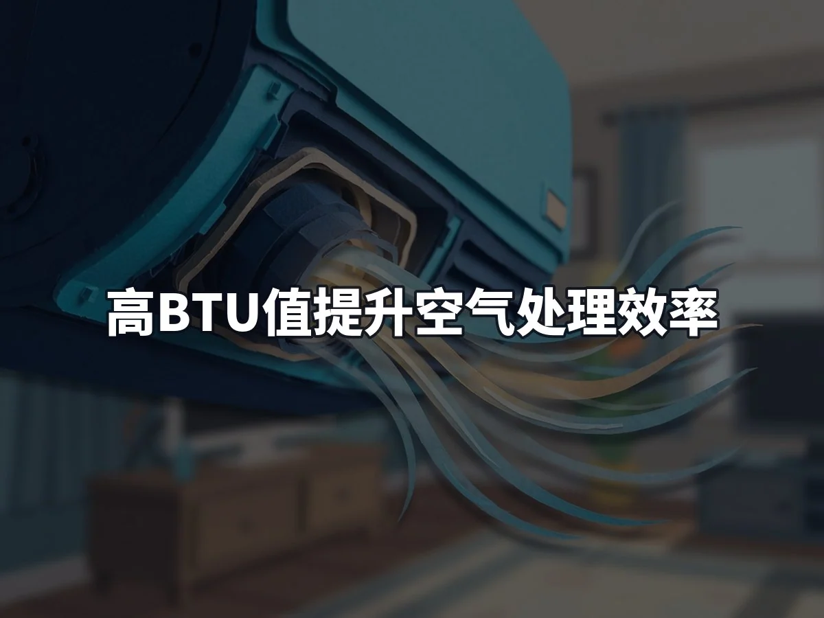 高BTU值提升空气处理效率