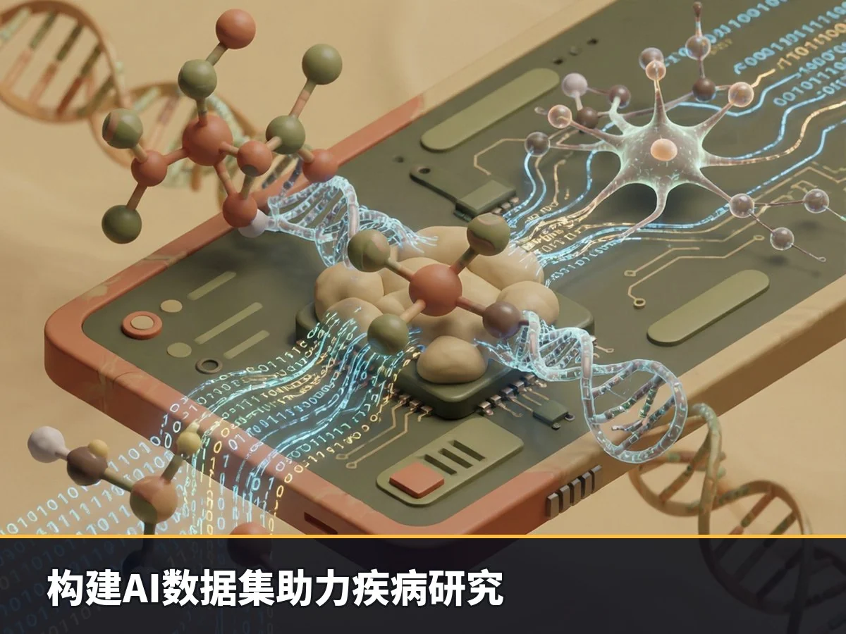 构建AI数据集助力疾病研究