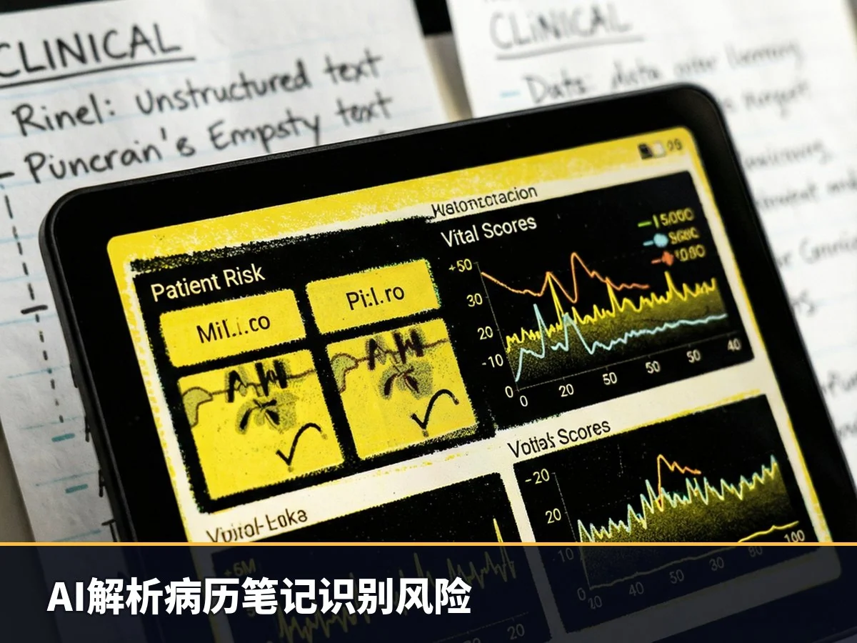 AI解析病历笔记识别风险