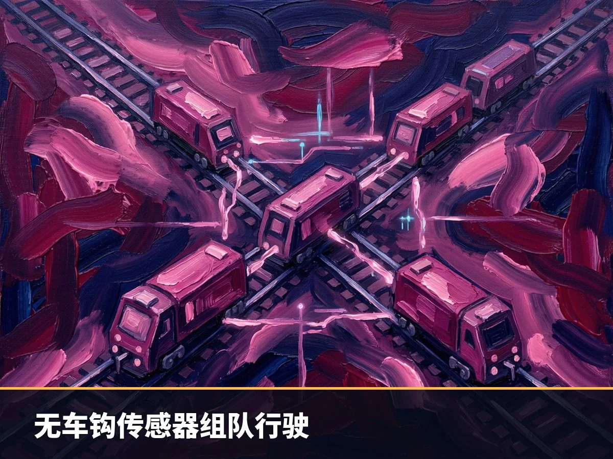 无车钩传感器组队行驶