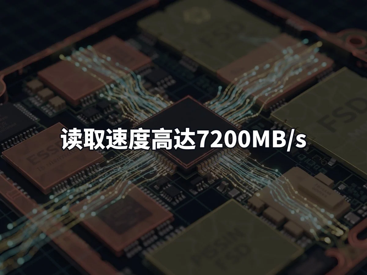 读取速度高达7200MB/s
