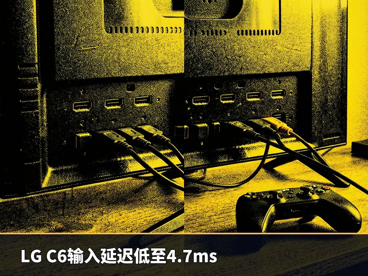 LG C6输入延迟低至4.7ms