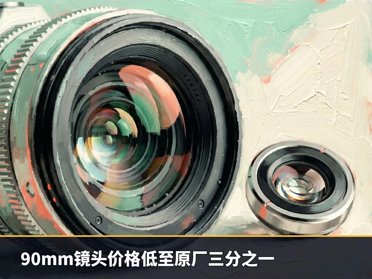 90mm镜头价格低至原厂三分之一