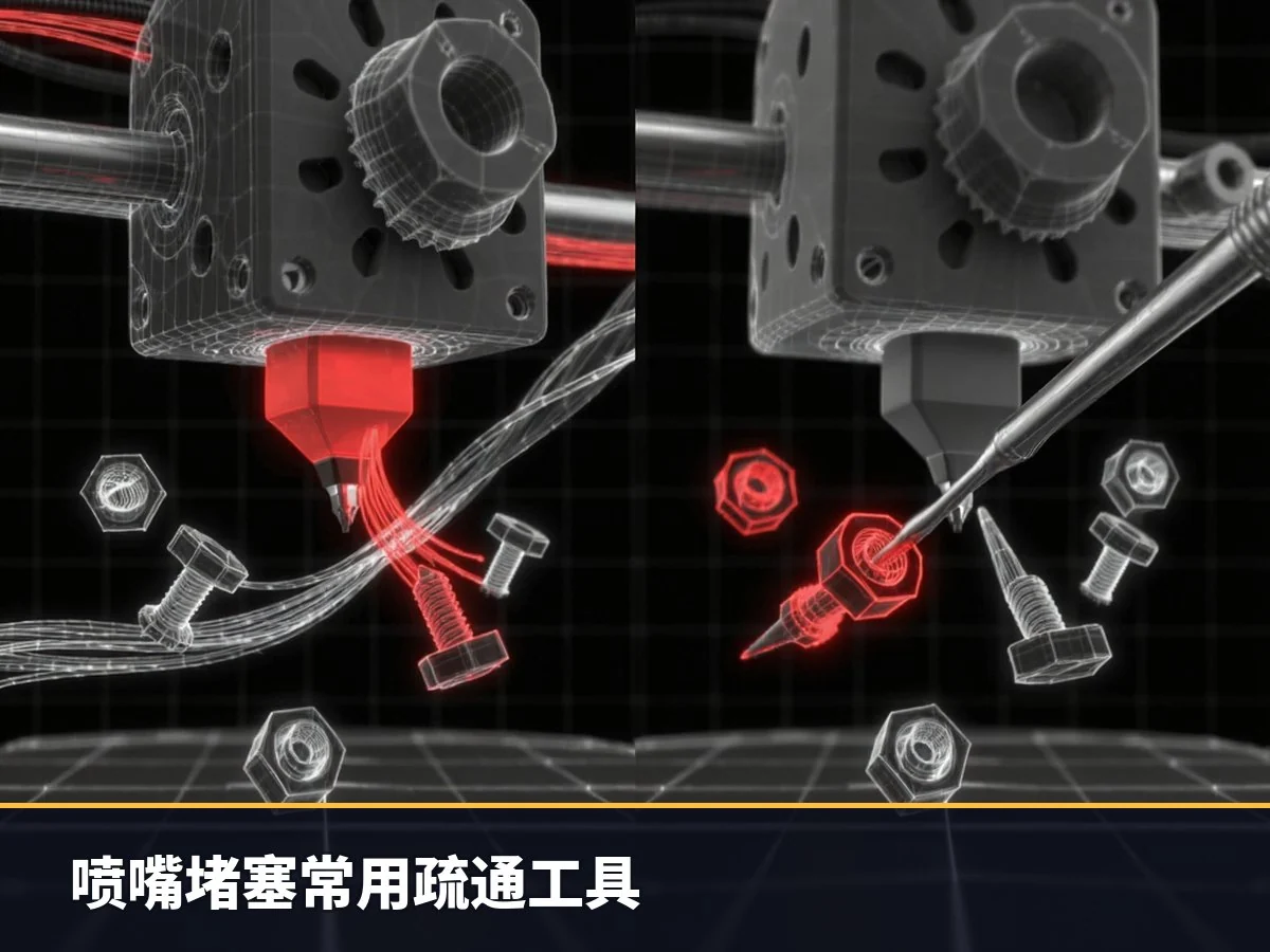 喷嘴堵塞常用疏通工具