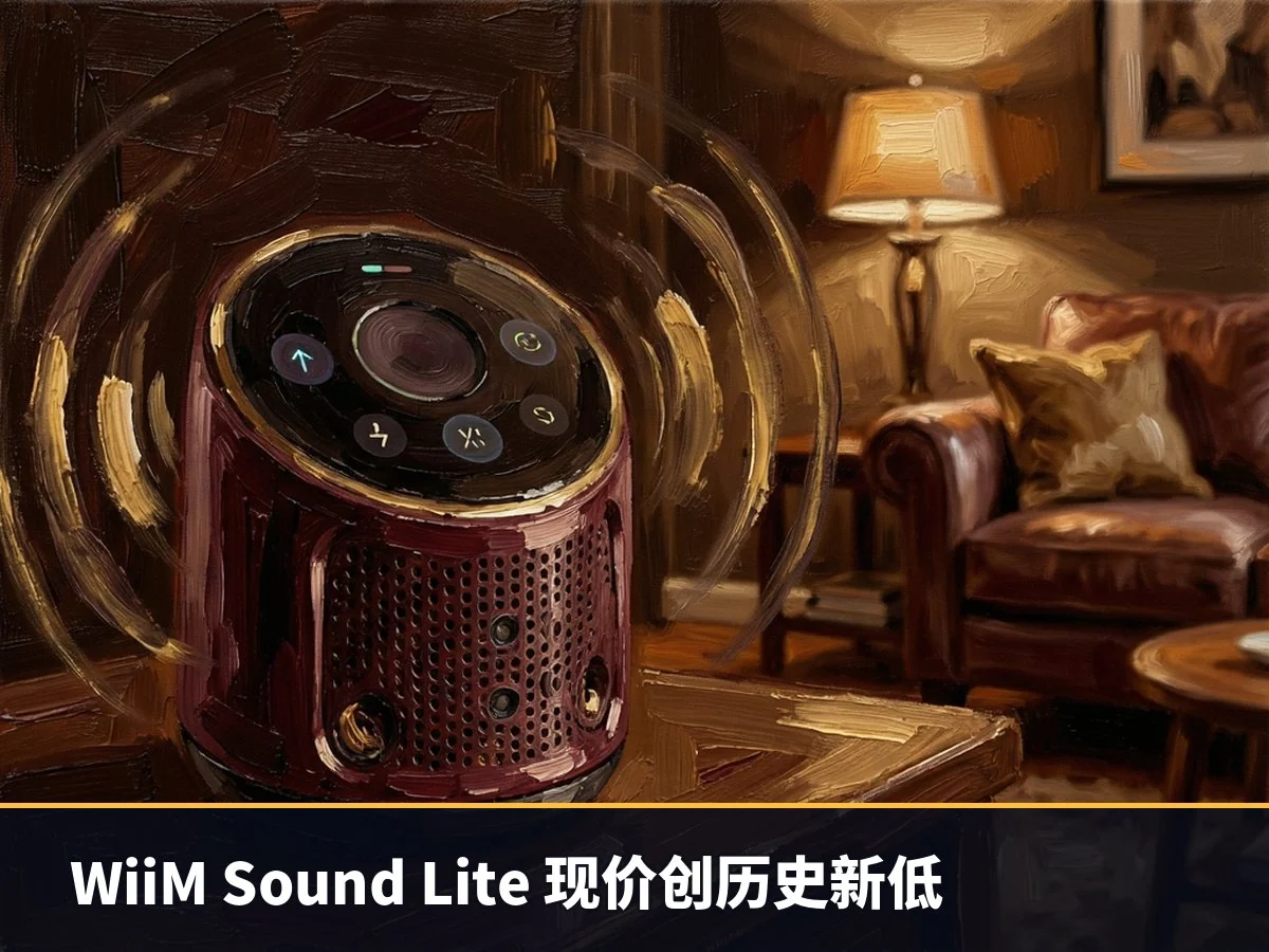 WiiM Sound Lite 现价创历史新低