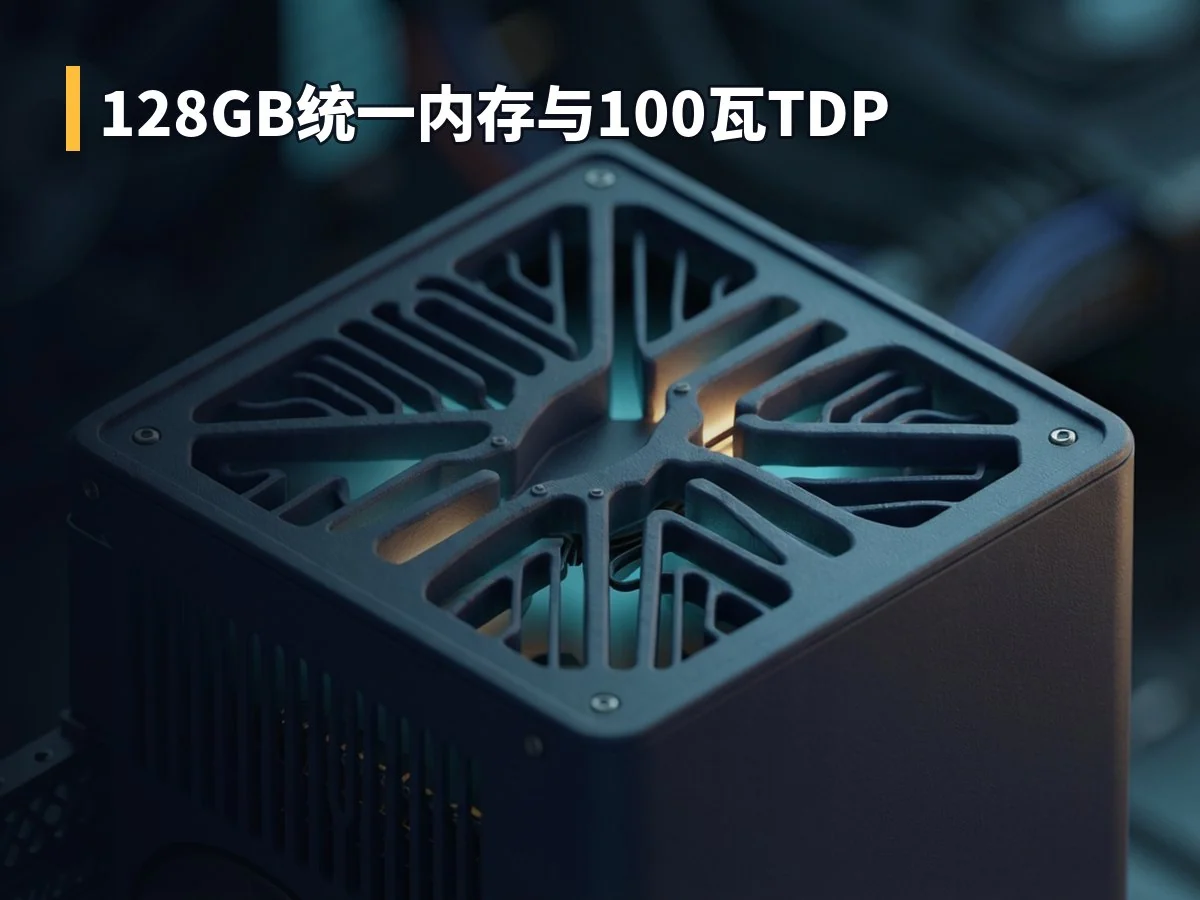 128GB统一内存与100瓦TDP