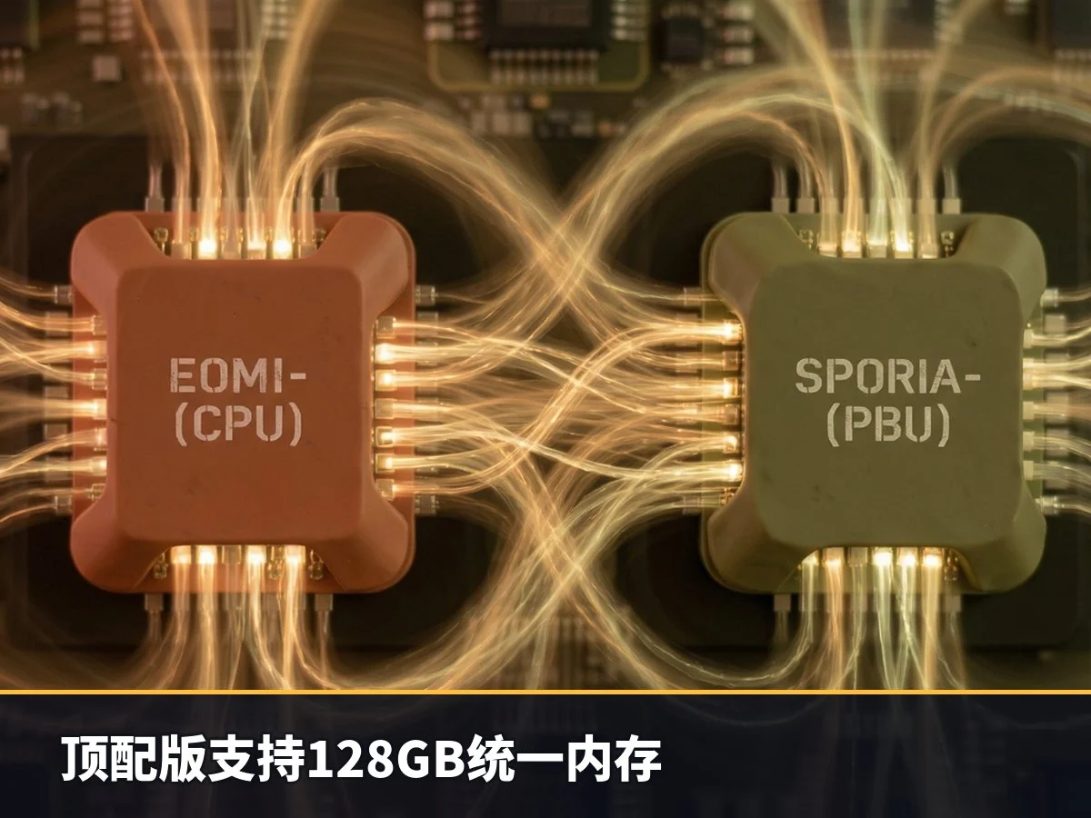 顶配版支持128GB统一内存