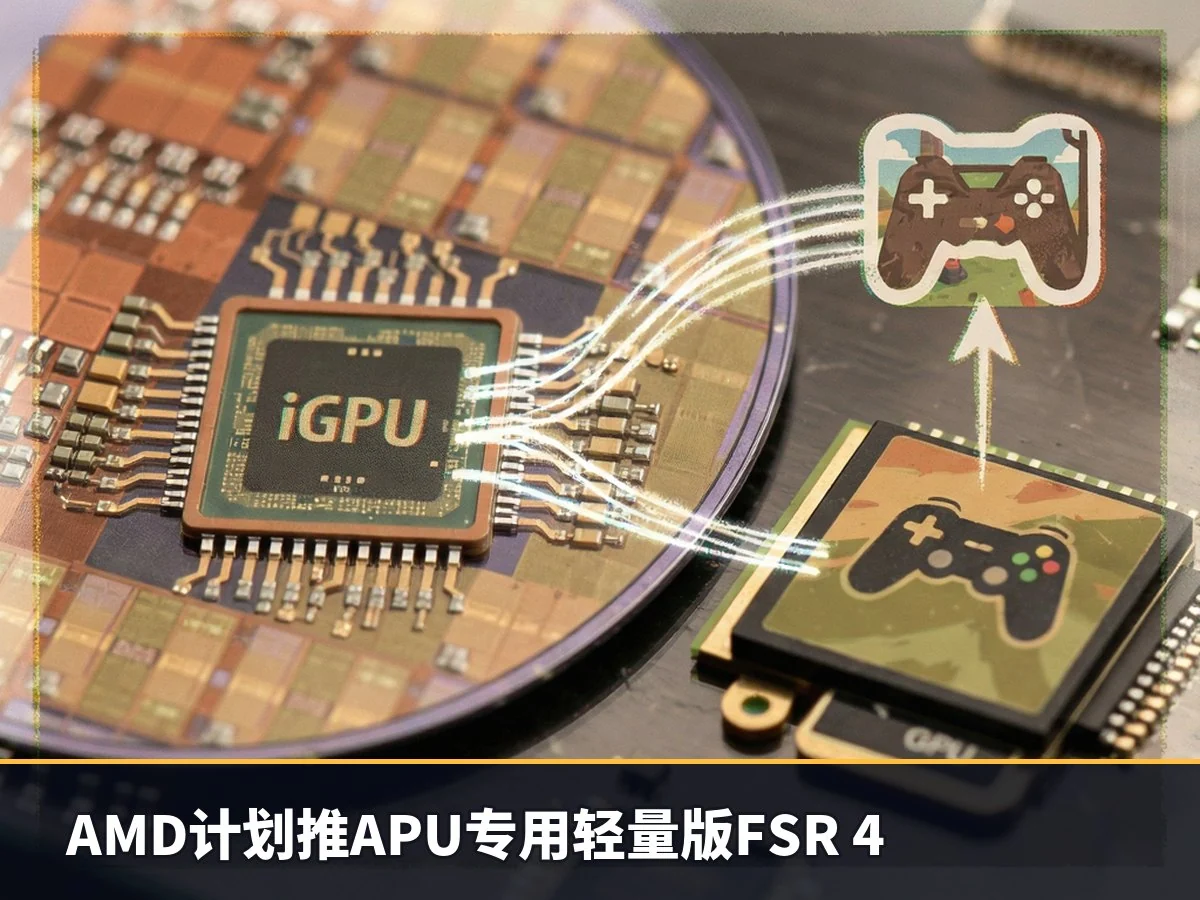 AMD计划推APU专用轻量版FSR 4