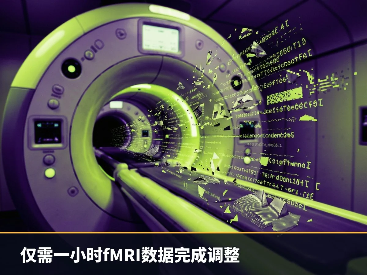 仅需一小时fMRI数据完成调整