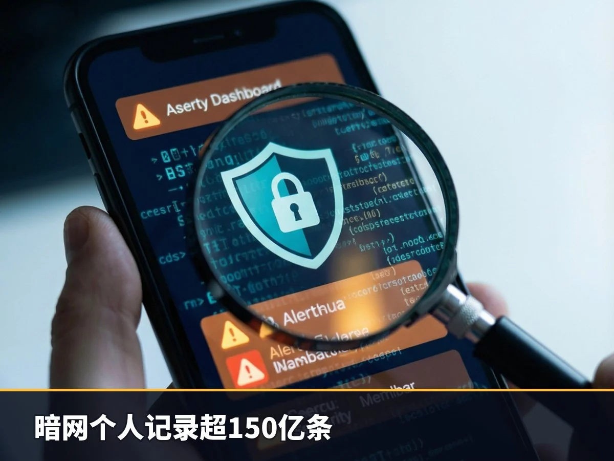 暗网个人记录超150亿条