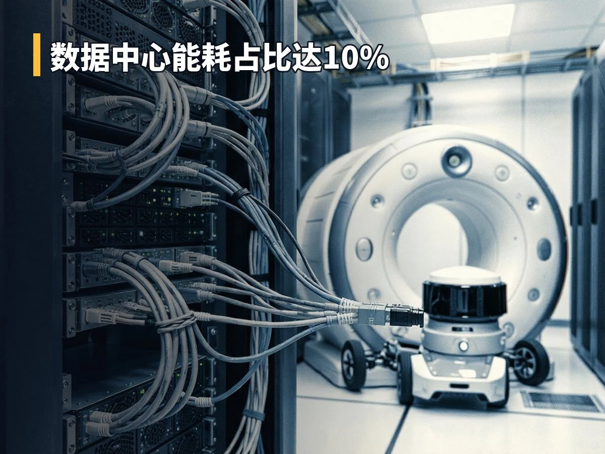 数据中心能耗占比达10%