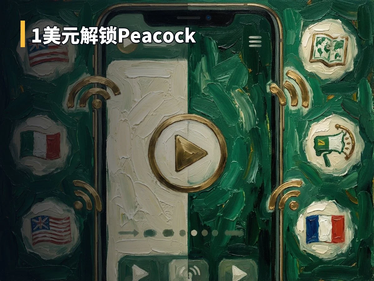 1美元解锁Peacock
